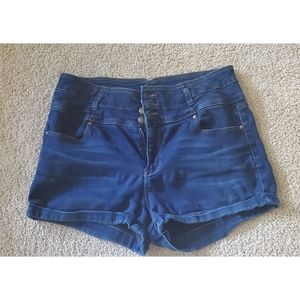 Rue21 Curvy High-Waisted Shorts